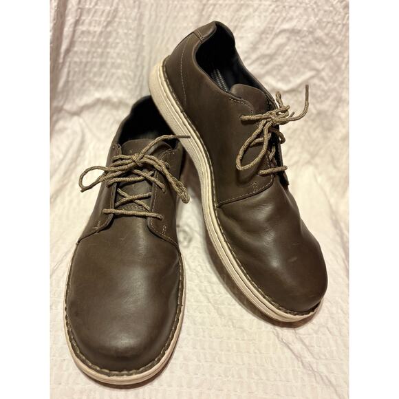 Irish Setter by Red Wing Safety Toe Gray Leather Work Shoes  Men’s 12D EH ASTM